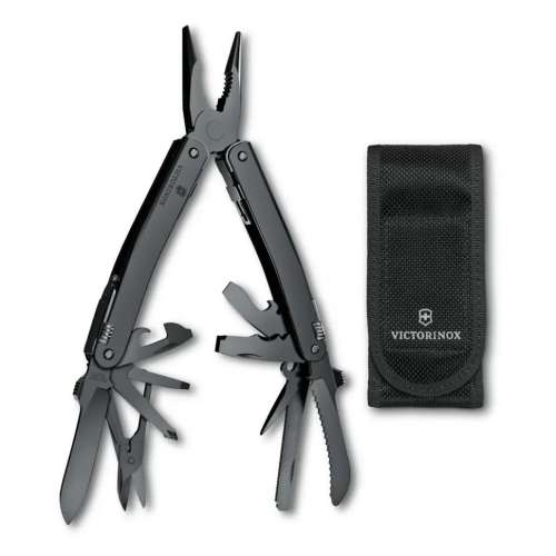 Мультитул Victorinox SwissTool Spirit MXBS, 24 функций,  черный [3.0226.m3n]